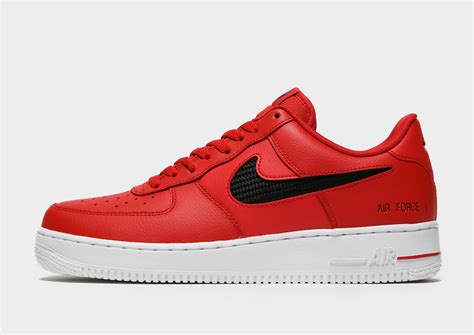nike air force 1 low mesh herren rot